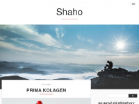 shaho.cz Webseite Vorschau