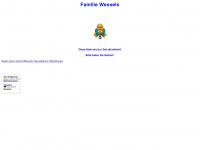 wessels-family.de Webseite Vorschau