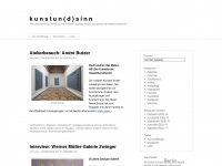 kunstundsinn.de Webseite Vorschau