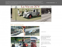 la-vie-en-2cv.blogspot.com Webseite Vorschau