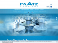 paatz.com Webseite Vorschau