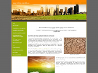 klima-wandel.eu Webseite Vorschau
