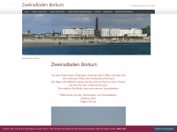 borkum-zweirad.de Webseite Vorschau