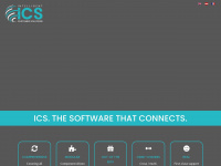 ics-informationsystems.com Webseite Vorschau