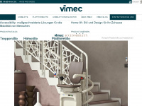 vimec.de Webseite Vorschau