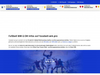 fussball-wm.pro Webseite Vorschau