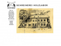 holzlaborbern.ch Webseite Vorschau