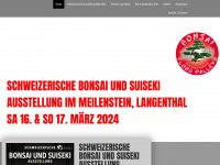 bonsai-boerse.ch Webseite Vorschau
