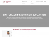 franziskanergymnasium.it Webseite Vorschau