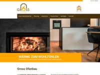 gross-ofenbau.it Webseite Vorschau