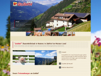 grubhof.it Webseite Vorschau