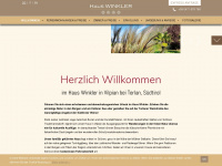 haus-winkler.it Webseite Vorschau