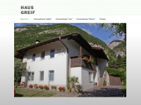 hausgreif.it Webseite Vorschau