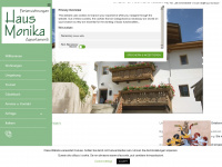 haus-monika.it Webseite Vorschau