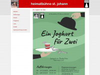 heimatbuehne.it Webseite Vorschau