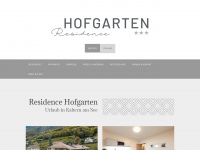 hofgarten.it Webseite Vorschau