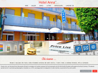 hotelannacaorle.it Webseite Vorschau