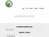 jagdrevier-latsch.it Webseite Vorschau