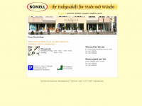 modebonell.it Webseite Vorschau