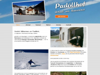 padoellhof.it Webseite Vorschau