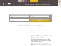 pensionloewen.it Webseite Vorschau