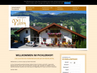 pichlerhof.it Webseite Vorschau