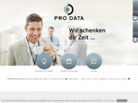 prodata.it Webseite Vorschau