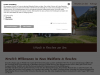 reschen-waldheim.it Webseite Vorschau