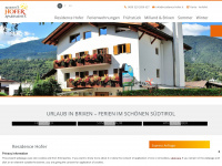 residence-hofer.it Webseite Vorschau