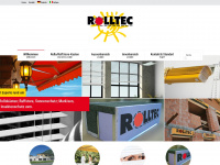 rolltec.it Webseite Vorschau