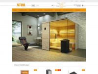 sauna-viva.it Webseite Vorschau