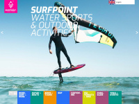 surfpoint.it Webseite Vorschau