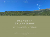 sylvanerhof.it Webseite Vorschau