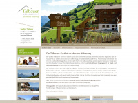 talbauer.it Webseite Vorschau