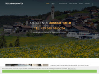 taxiarnold.it Webseite Vorschau