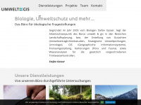 umwelt-gis.it Webseite Vorschau