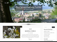 zimmer-tumler.it Webseite Vorschau
