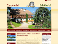 radmuellerhof.com Webseite Vorschau