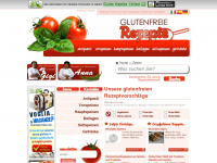 glutenfreierezepte.com Webseite Vorschau