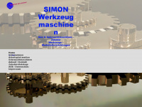 simon-werkzeugmaschinen.de Webseite Vorschau