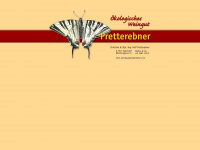 pretterebner.com Webseite Vorschau