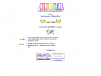 culturitalia.info Webseite Vorschau