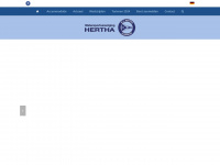 wv-hertha.nl Webseite Vorschau