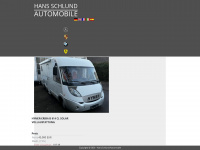 schlund-automobile.de Webseite Vorschau