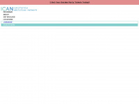 ican.org Webseite Vorschau