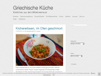 griechischekueche.com Webseite Vorschau