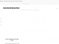kuechenkraenzchen.de Webseite Vorschau