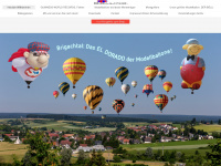 modellballoneboelling.de Webseite Vorschau