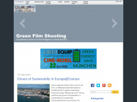 greenfilmshooting.net Webseite Vorschau