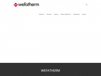 wefatherm.de Webseite Vorschau